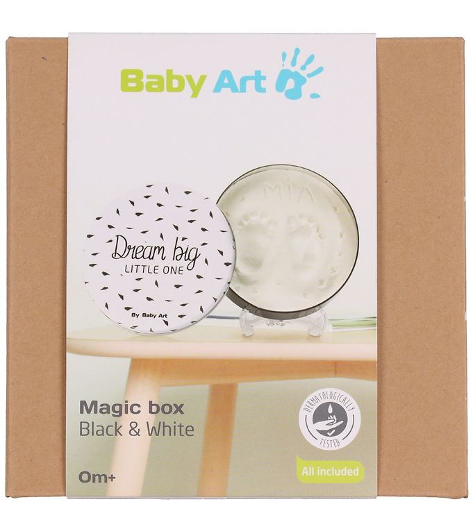 Hvid Baby Art Hånd Fodaftryk Sæt Magic Box - Baby Art Baby  - 3220660337286