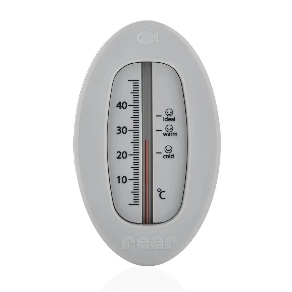 Badetermometer Grå - Reer Baby  - 4013283241127