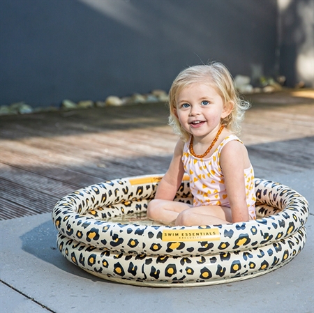 Badetøj Sort Swim Essentials Baby Badebassin 60cm Leopard - Baby  - 7432233923987