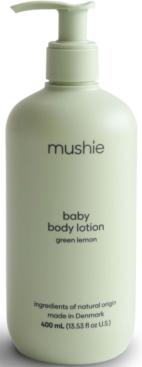 Grøn Mushie Baby Body Lotion Green Lemon 400ml - Baby  - 810052464749
