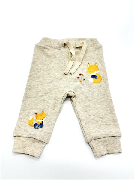 Beige Tæller Fo Name Baby Bukser Loxy Peyote Melange - Name It Baby  - 5715606625858