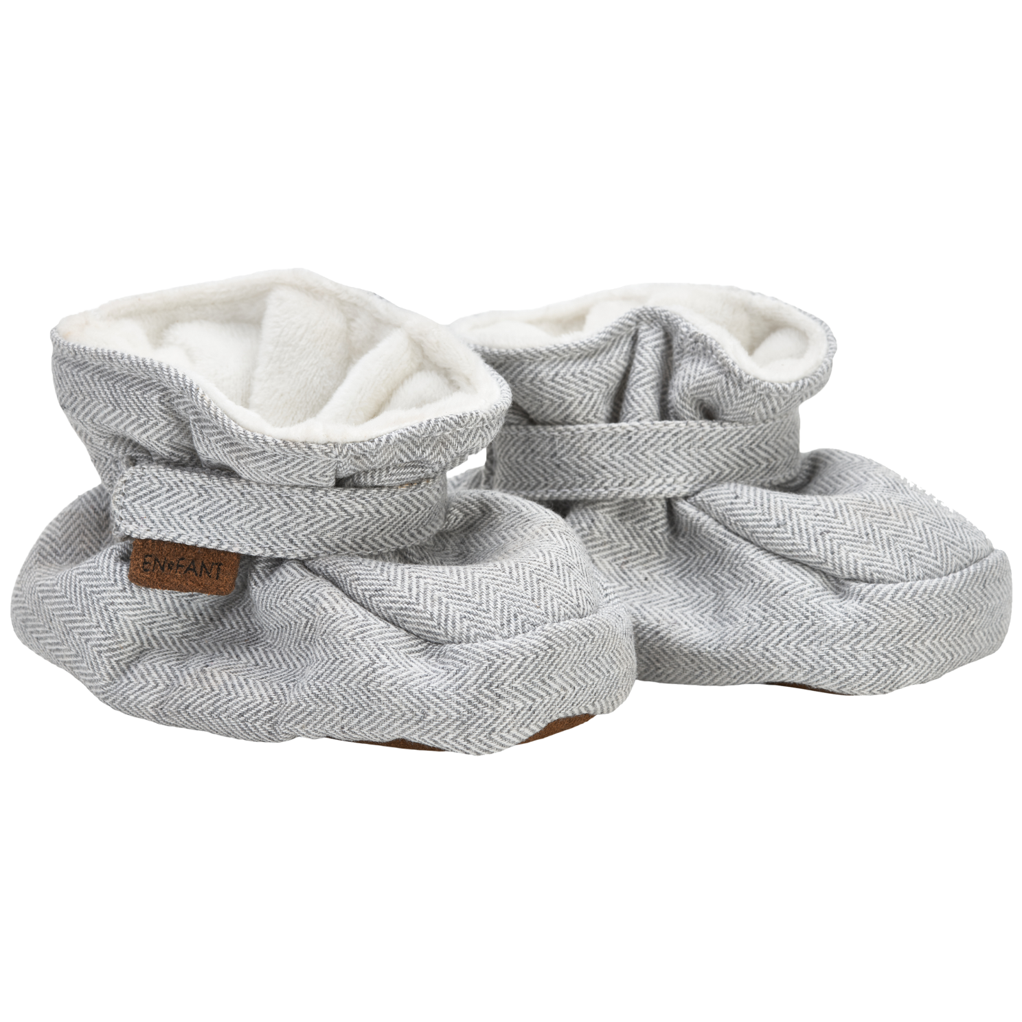 Grey Melange Fant Børne Futter - En Fant Baby  - 5714625401290