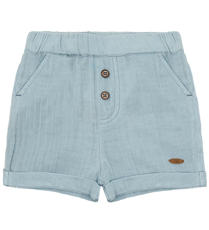 Blå Hust And Claire Shorts Herluf Baby Blue - Hust And Claire Baby  - 5711136580872