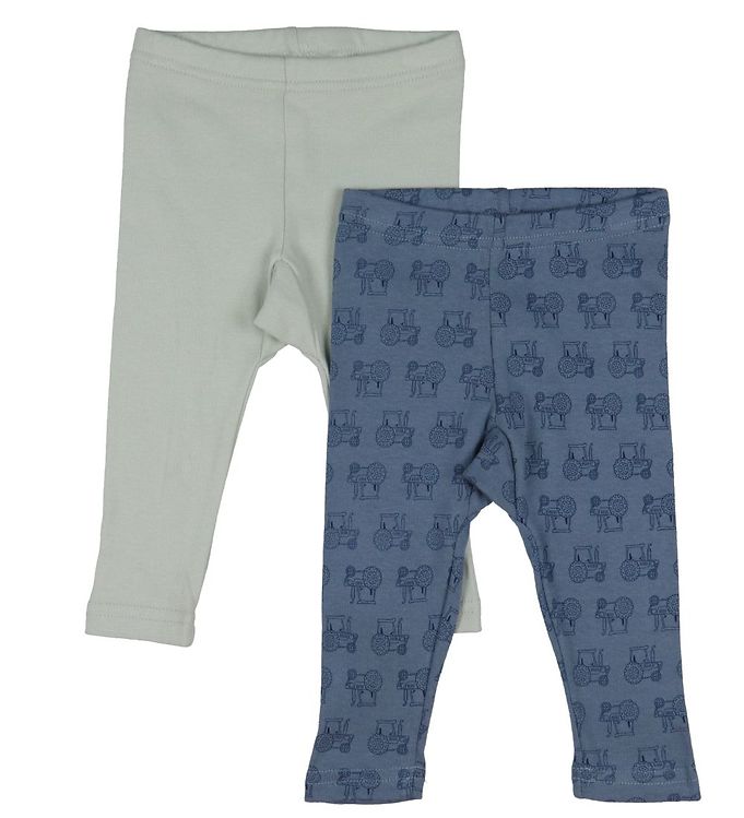 Turkis Pippi Leggings Pak Blue Mirage - Pippi Baby Baby  - 5714625596323