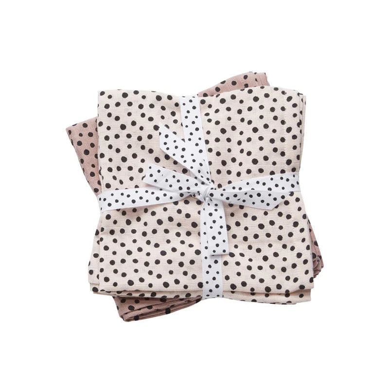 Done Deer Pak Babysvøb Happy Dots Powder Stofble Legekammeraten - Done By Deer Baby  - 5712643306962