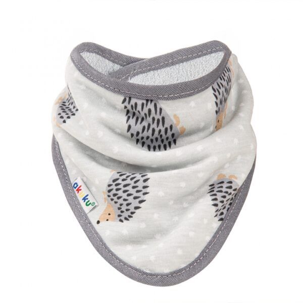 Akuku Baby Bandana Savlesmækken Pindsvind - Baby  - 5907644015139
