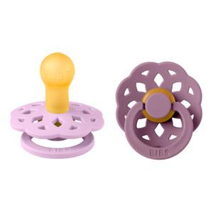 Bibs Boheme Latex Rund Violet Sky Mauve Pak Flere Størrelser - Bibs Baby  - 5713795252862