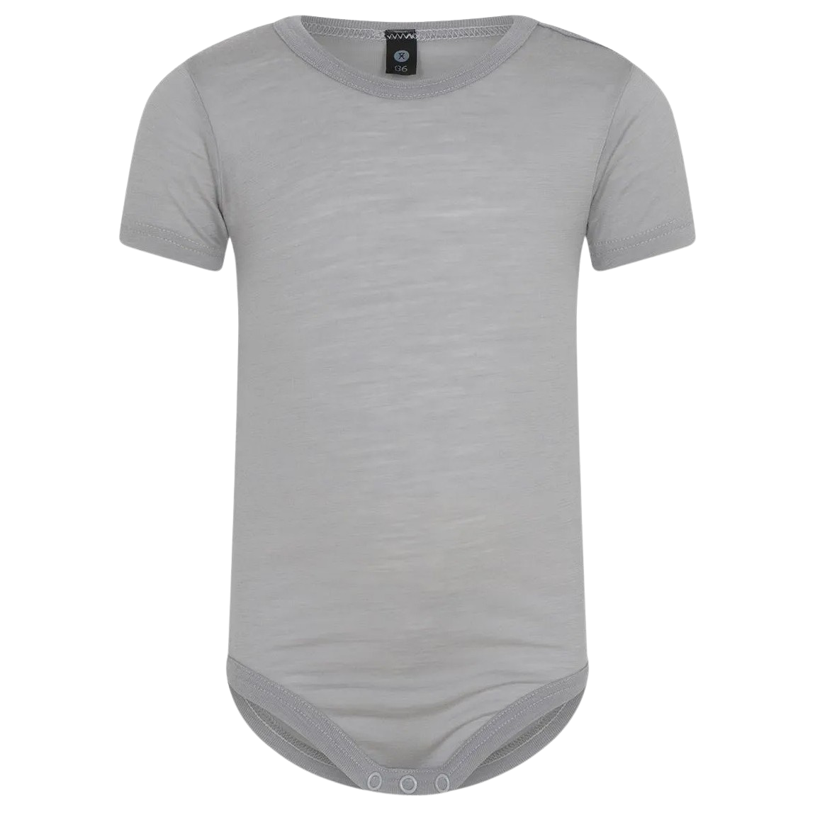 Lys Grå Melange Jbs Denmark Baby Body Merinould - Jbs Of Denmark Baby  - 5709405889733