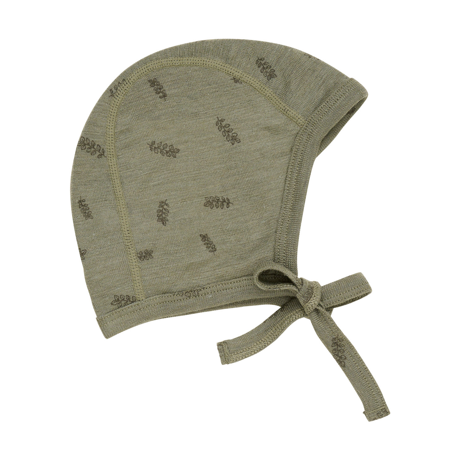 Grøn Fixoni Baby Hjelm Uldmix Deep Lichen Green - Fixoni Baby  - 5714625998509
