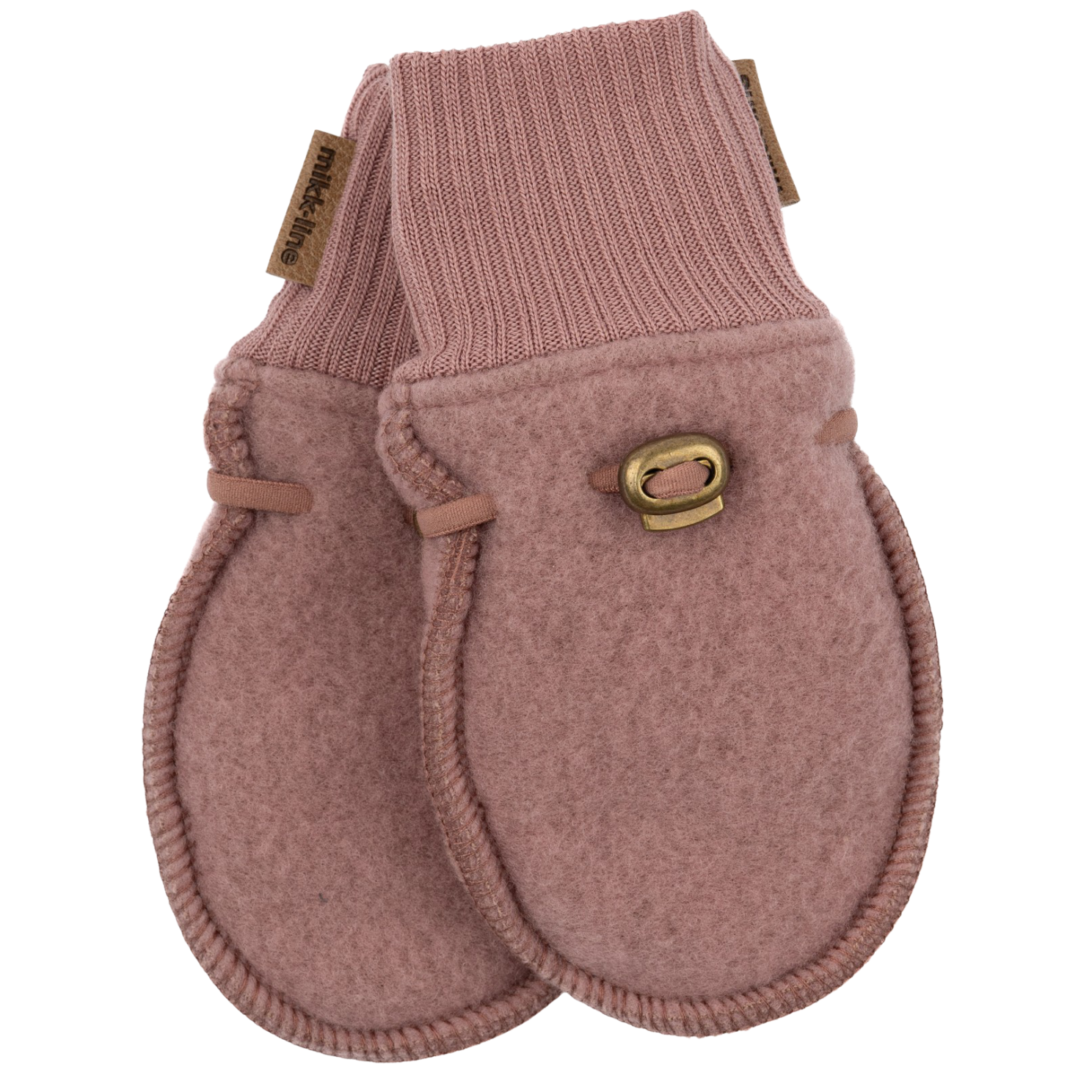 Twilight Mauve Mikk Line Baby Vanter Merinould - Mikk-line Baby  - 5715073479015