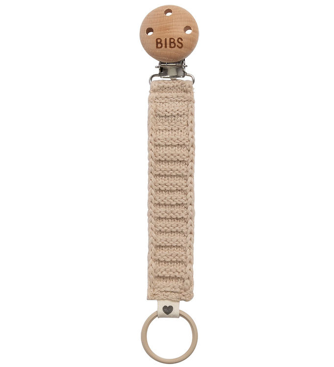 Beige Bibs Suttesnor Strikket Vanilla - Bibs Baby  - 5713795253760