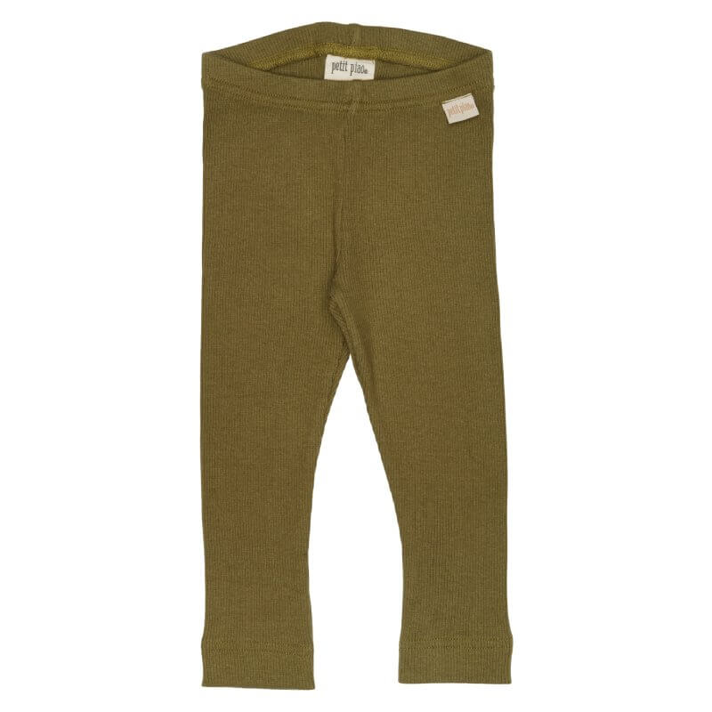 Leaves Petit Piao Leggings Modal - Petit Piao Baby  - 5711016772373