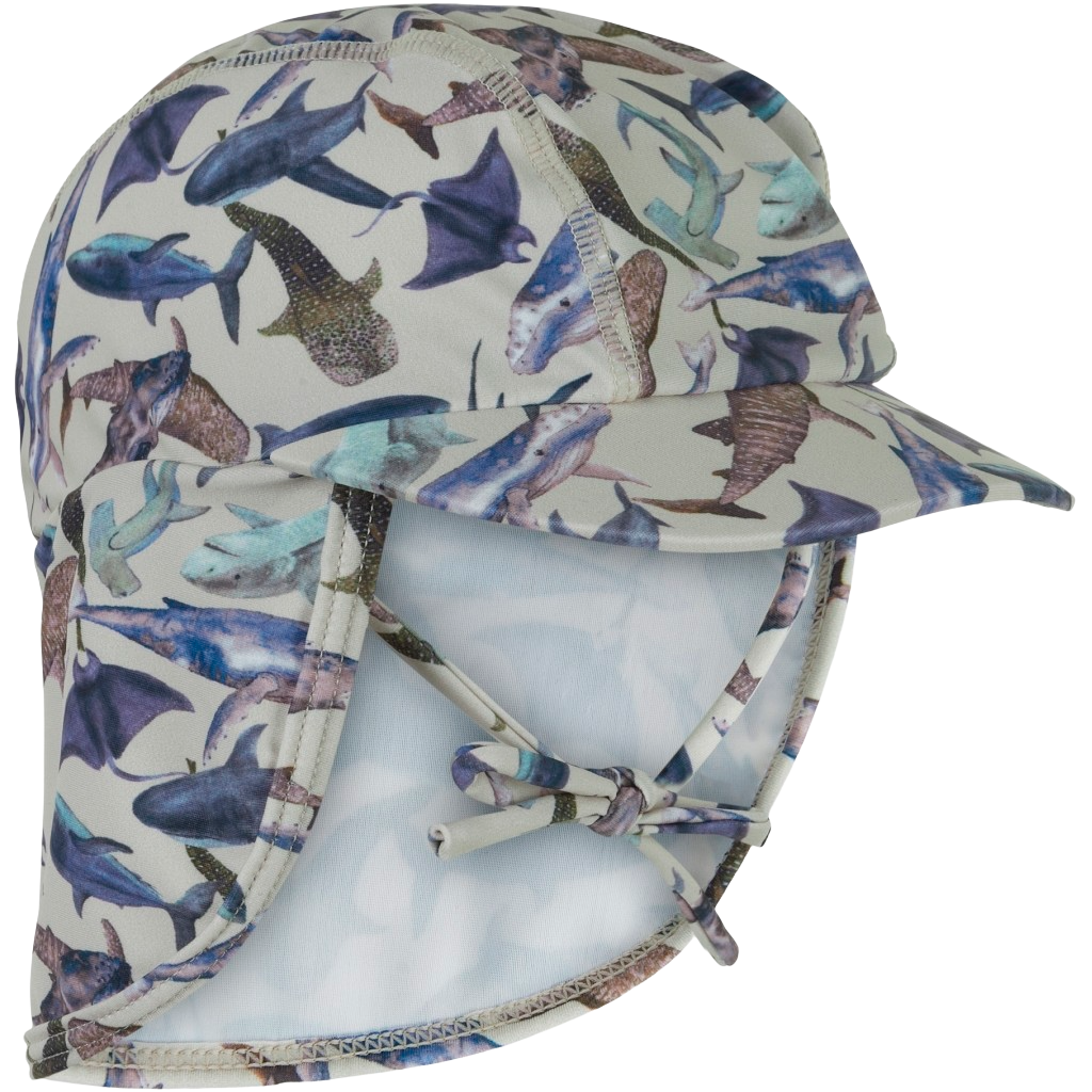 Mikk-Line Baby Badehat i Metal – Perfekt til Solen!