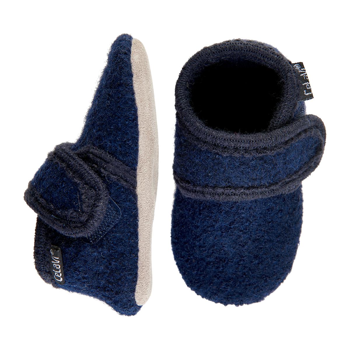 Dark Navy Celavi Børne Futter Uld - Celavi Baby  - 5714625042721
