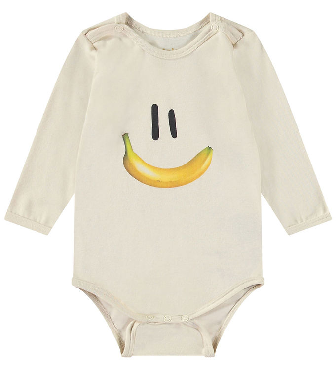 Beige Molo Body Foss Babynanas Smile - Molo Baby  - 5715084851466