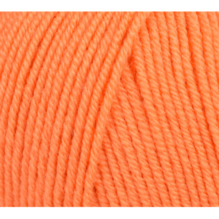 Infinity Hearts Baby Merino Garn Unicolor Orange - Infinity Hearts Baby  - 5713410010082
