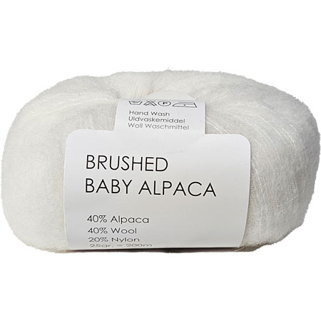 Brushed Baby Alpaca Merino Garn Hjertegarn 1090 - Baby