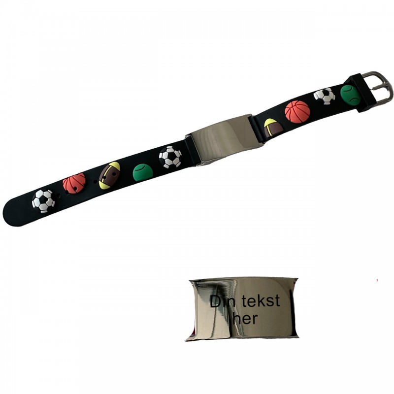 Sort Armbånd Børn - Dahl Jewellery Baby
