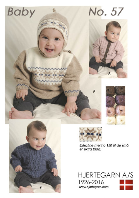 Baby Strikkeopskrifter - Baby