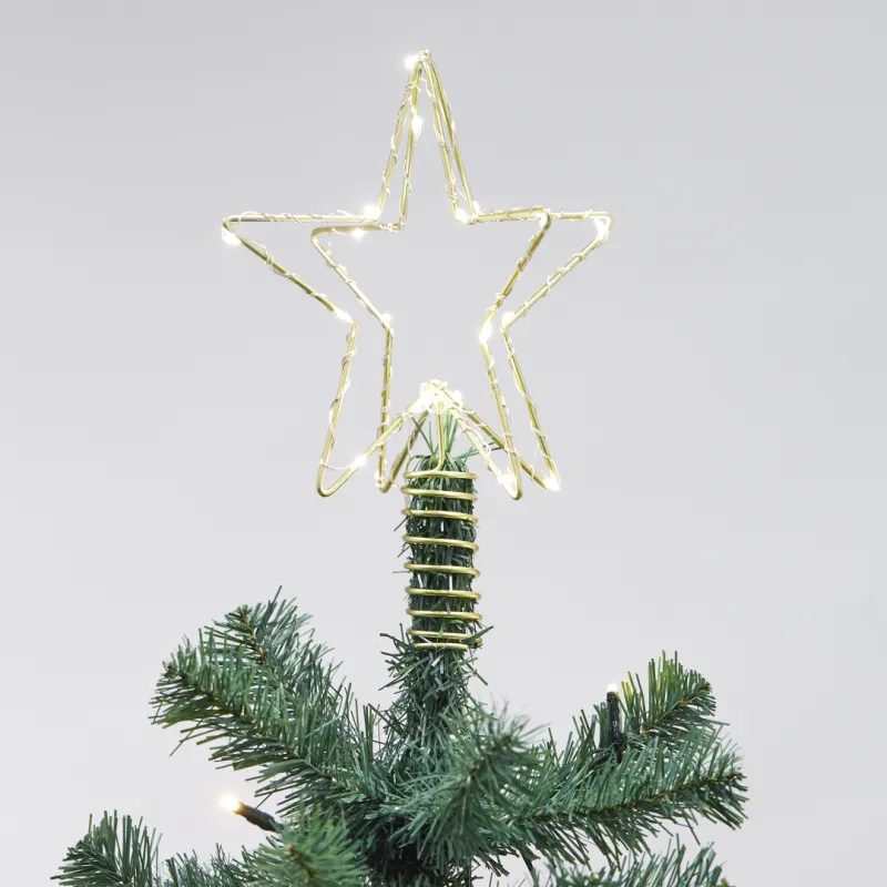Julestjerne Led Connector Til Nordic Winter Juletræ 25x19x19 - Nordic Winter Baby  - 5705858719870