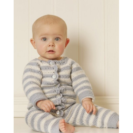 Baby Blues Drops Design Baby Heldragt Hækleopskrift Str Mdr - Baby  - 5713419992457