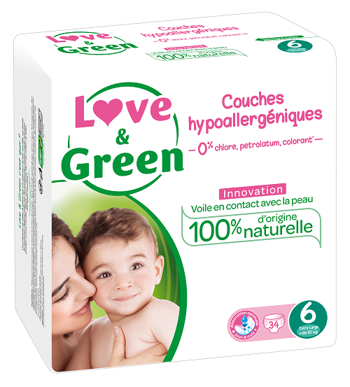 Grøn Love & Green Extra Bleer - Baby  - 3700668700966