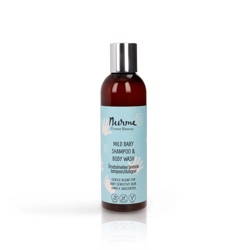 Nurme Øko Mild Baby Shampoo & Body Wash - Nurme Baby  - 4742763009659