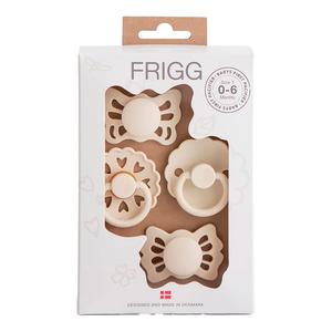 Frigg Baby First Begynder Suttepakke Floral Heart Cream Stk - Frigg Baby - 5715239025292