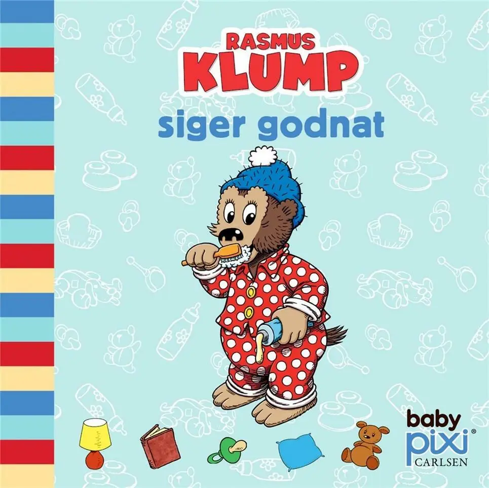 Rasmus Klump Siger Godnat - Carlsen Baby - 9788711994382