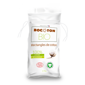Bocoton Bio Rectangles Vatrondeller 170 Stk - Bocoton Baby - 3265660393054
