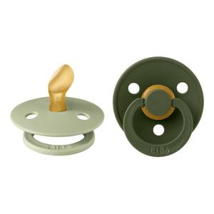 Grøn Bibs Colour Latex Anatomisk Sage Hunter Green Flere Størrelser - Bibs Baby - 5713795248995