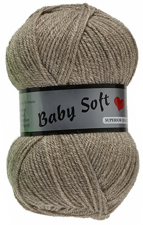 Baby Soft Yarn Lammy Blødt Baby Garn 017 Beige - Baby  - 8713795010223