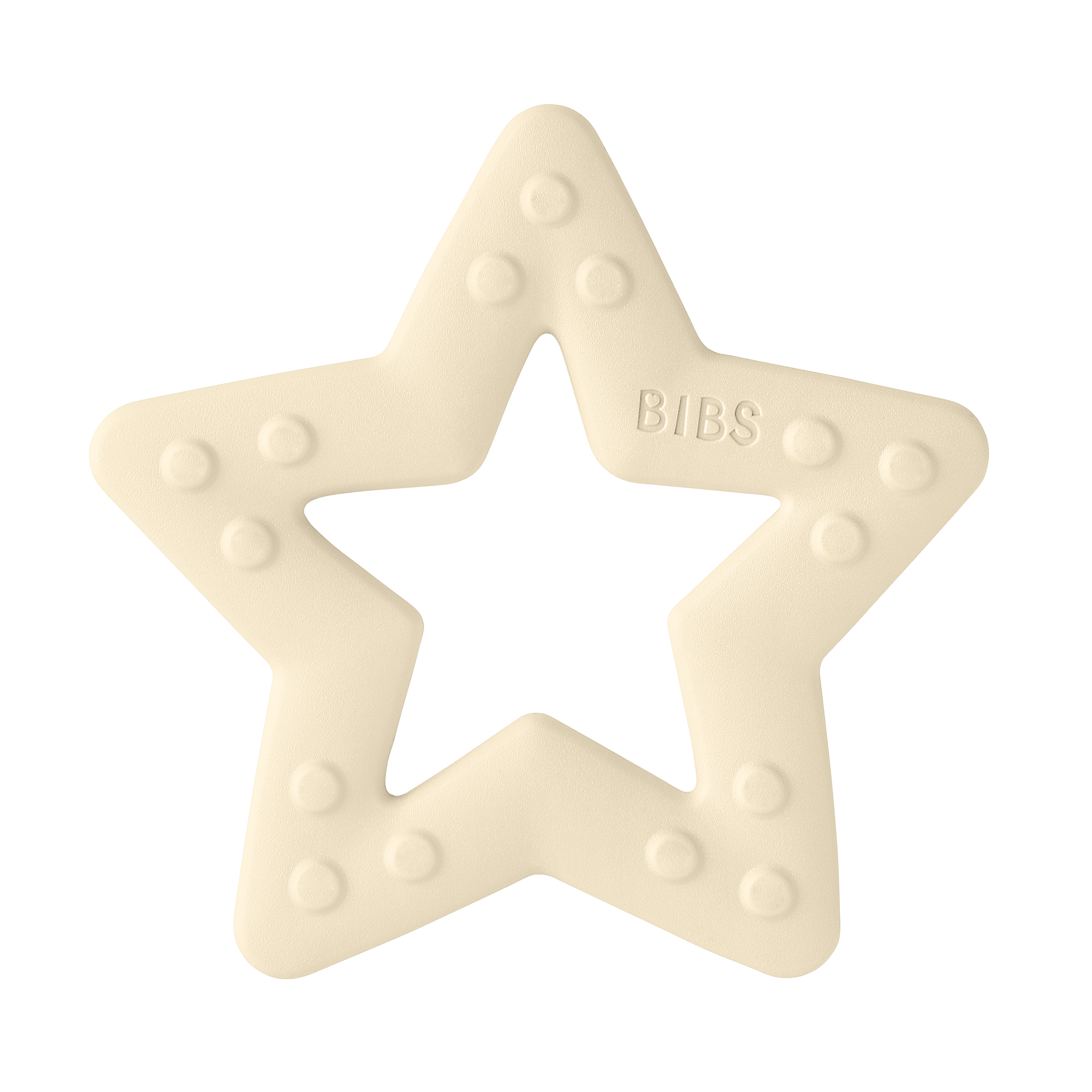 Bibs Baby Bitie Star Ivory Stk - Bibs Baby  - 5713795209828