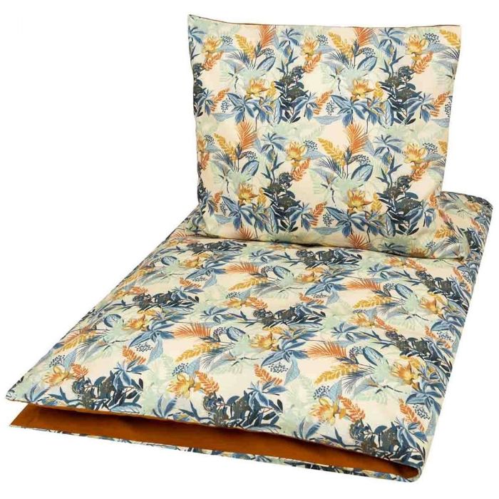 Baby Sengetøj 70x100 Fern Buttercream 100 økologisk Bomulds Sengetøj Blomstret Sengetøj Msli - Müsli Baby  - 5714139231017