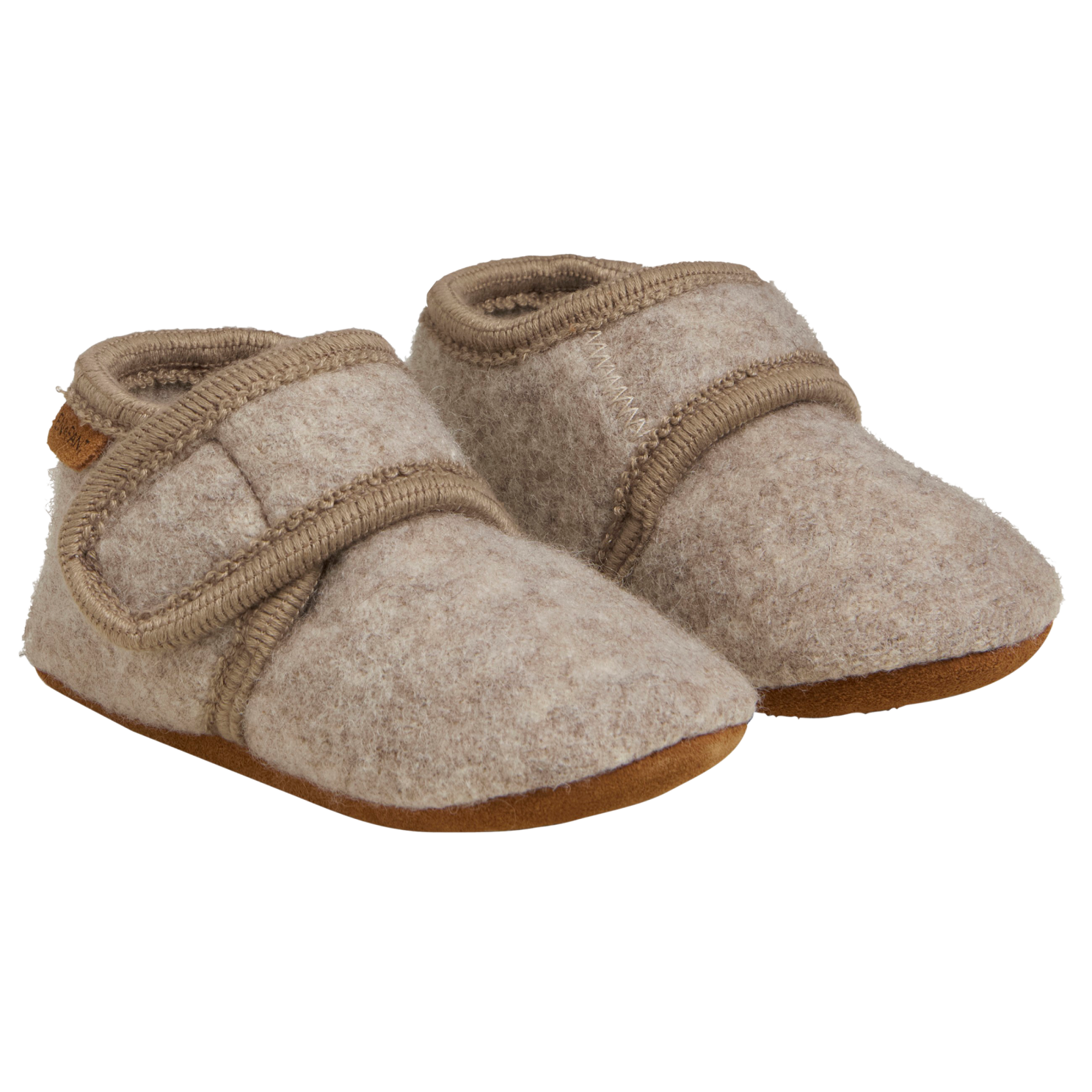 Sand Melange Fant Børne Futter Uld - En Fant Baby  - 5714625402990