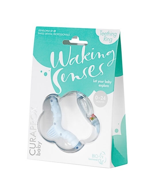 Curaprox Bidering Blå - Curaprox Baby  - 7612412428575