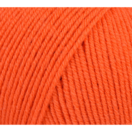Infinity Hearts Baby Merino Garn Unicolor Mørk Orange - Infinity Hearts Baby  - 5713410010099