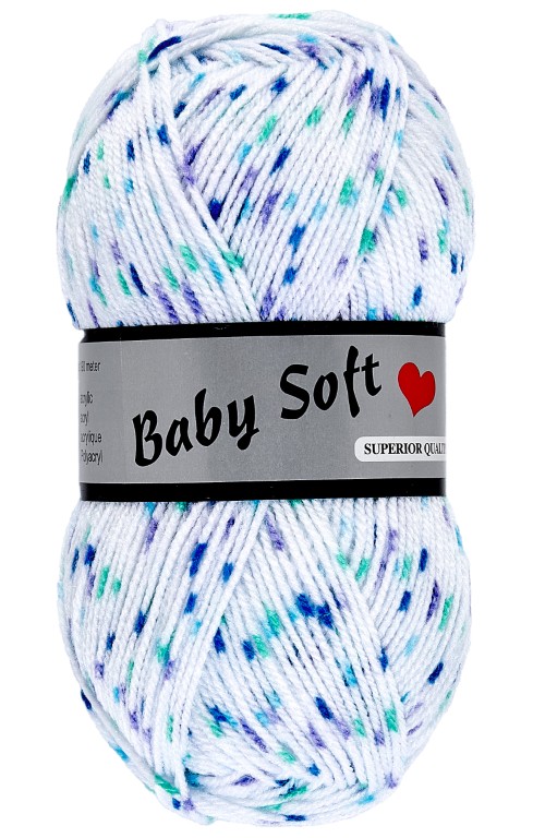 Baby Soft Multi Blå 601 - Niah Design Baby