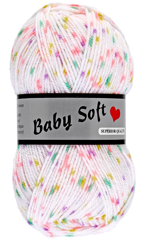 Grøn Baby Soft Multi Gul Lyserød 603 - Niah Design Baby