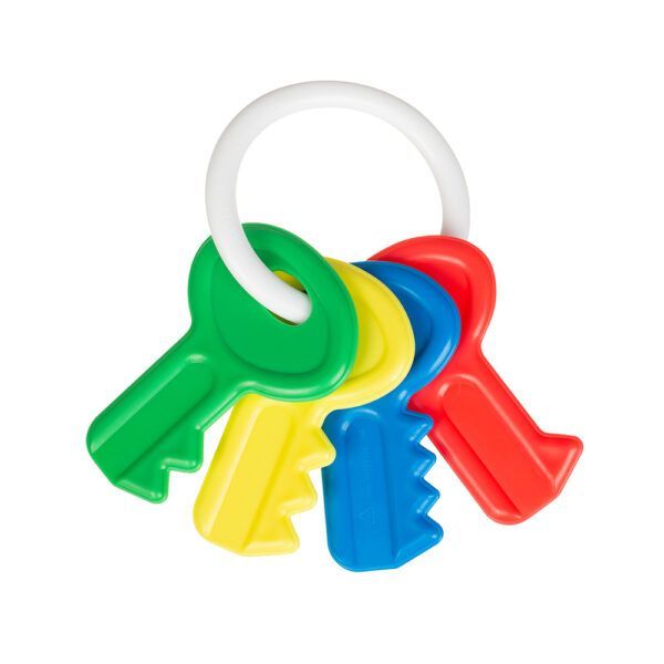 Akuku Baby Rangle Mørke Nøgler - Baby  - 5907644006816