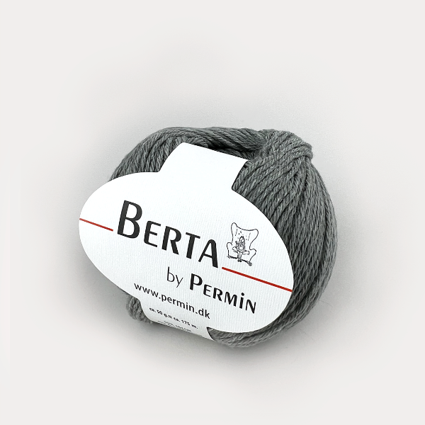 Grå - 18 Berta Permin Grå - By Permin Baby  - 5702858802182