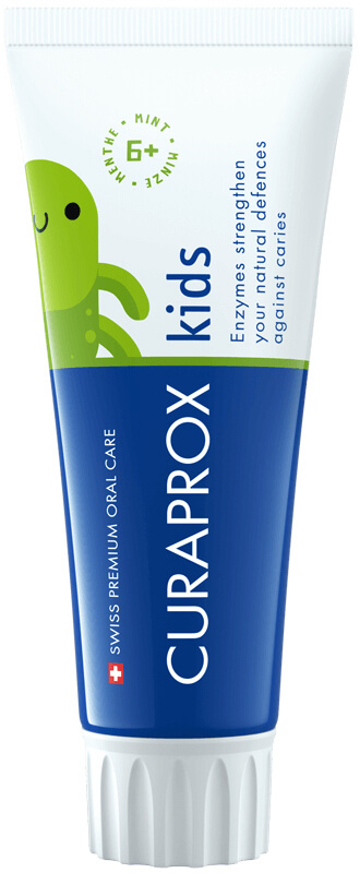 Curaprox Kids Tandpasta 1450ppm Pebermynte - Curaprox Baby  - 7612412429459