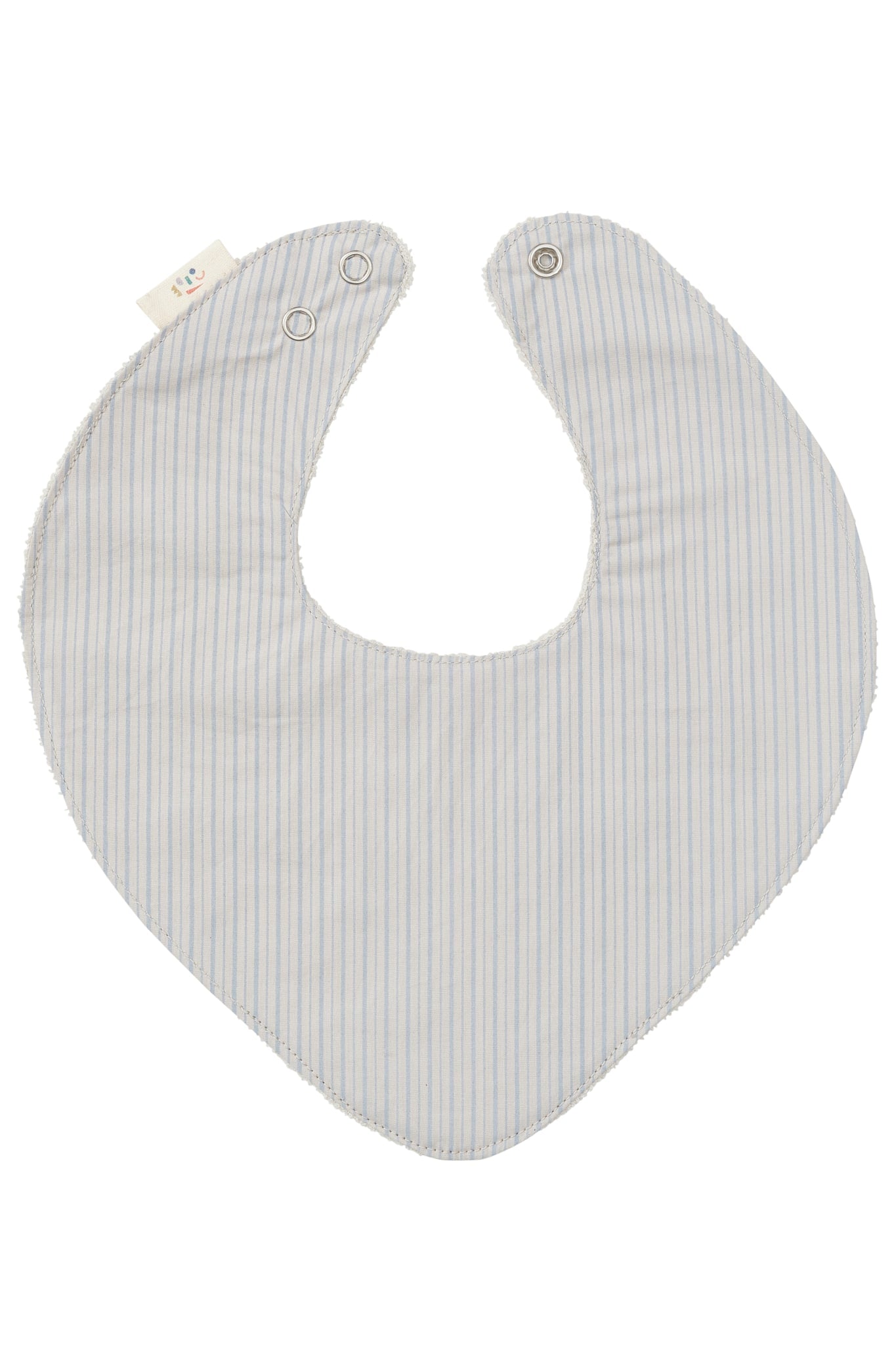 LT. GREY HagesmÆk Vandafvisende Overflade Grey Dusty Blue Stripe - Baby  - 5740013754600