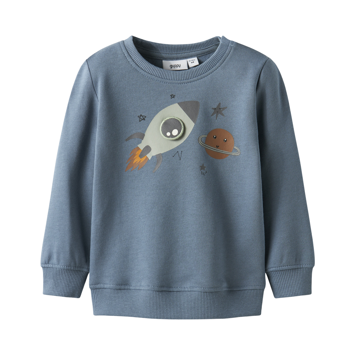 Blue Mirage Guppy Rufus Baby Sweatee Shirt - Guppy Baby  - 5715825463590