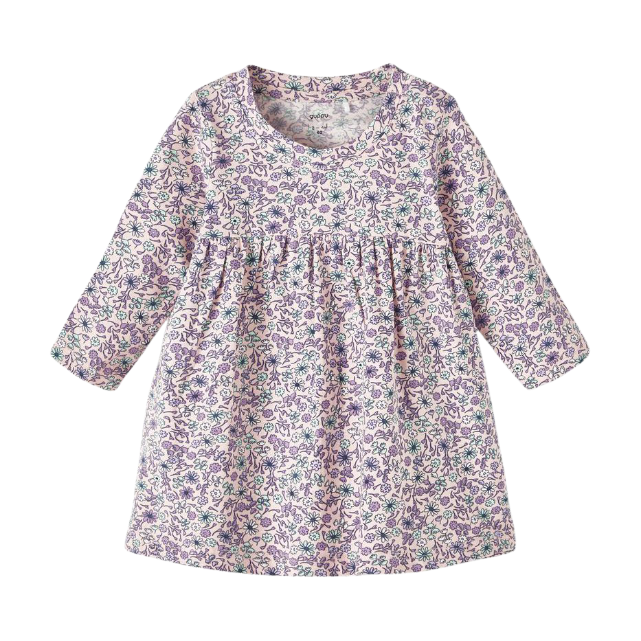 Almond Blossom Guppy Faja Pige Kjole - Guppy Baby  - 5715369358680