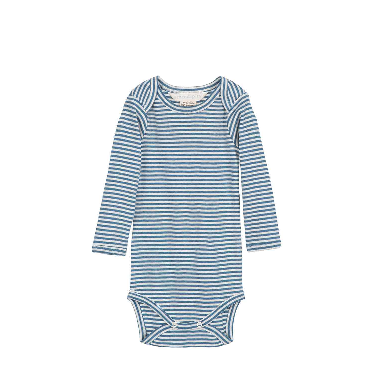 Blå Serendipity Body Stribet - Baby