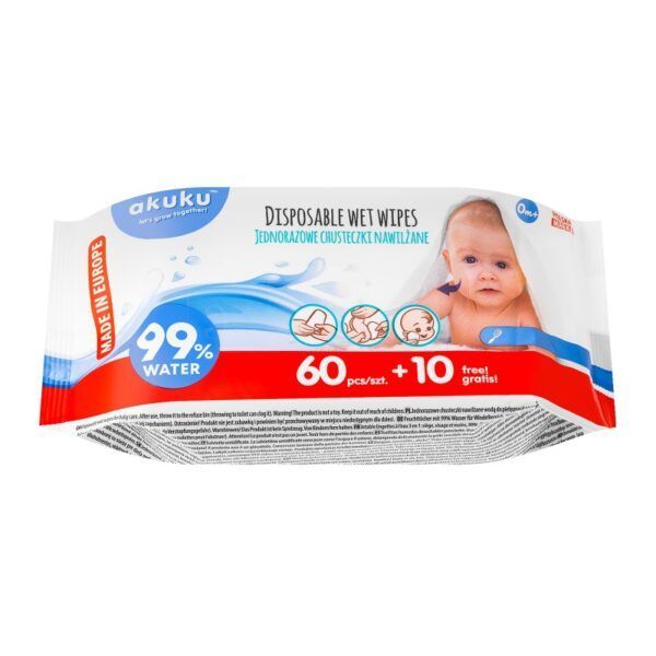 Akuku Engangsservietter - Baby  - 5907644000319