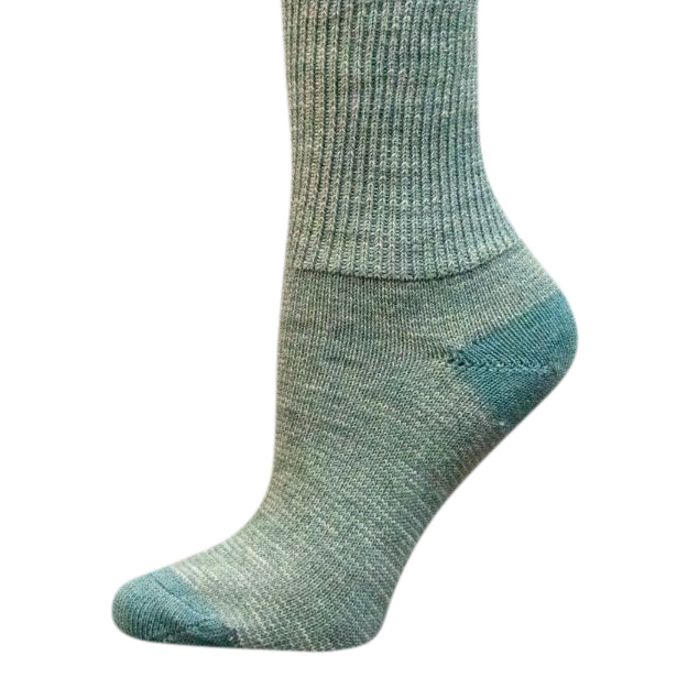 Grøn Alpaca Strømper Mint Str Bløde Lunde Sokker Baby Alpaka Nylon Størrelse - Læsø Uldstue Baby