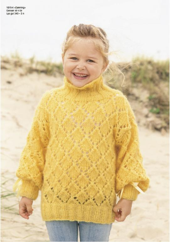 Ampquotdønningampquot Genser Viking Design 1815 Kit Viking Alpaca Bris Fra Viking - Viking Baby