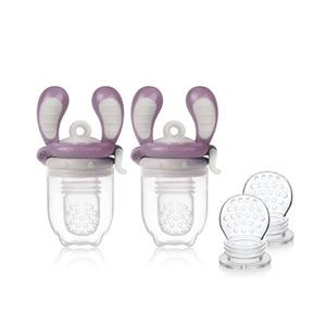 Kidsme Food Feeder Startsæt Lilla Sæt - Kidsme Baby  - 4893014877470